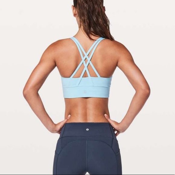 SOLD!!!  Lululemon Energy Bra Longline, Sz 6, BLGW - Picture 2 of 6